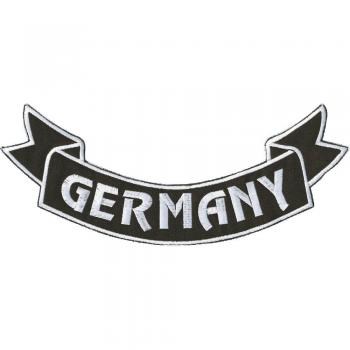 Rückenaufnäher - Germany - 08550b - Gr. ca. 28 x 6 cm - Patches Stick Applikation