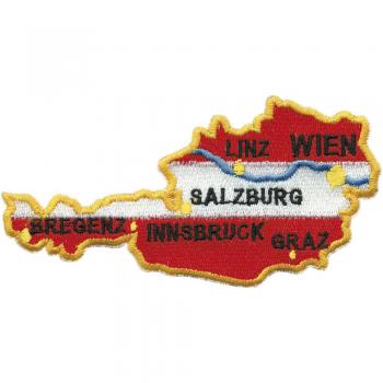 Aufnäher - Austria Salzburg - 00483 - Gr. ca. 8,5 x 5,5 mm