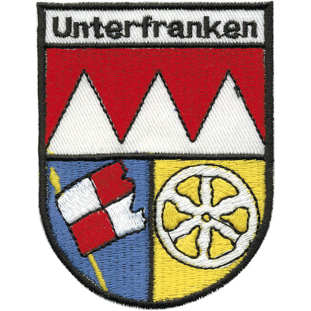 STICKEREI & SCHNEIDEREI - WESTERWALD STICK - Aufnäher Applikation Stick -  Emblem Patch Motive - Unterfranken - 00461 - Gr. ca. 6 x 8 cm