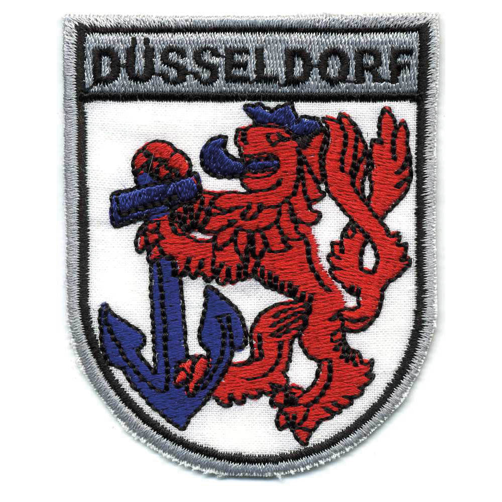 Stickerei Schneiderei Westerwald Stick Aufnaher Wappen Dusseldorf Gr Ca 6 5 X 8 Cm Patches Stick Applikation