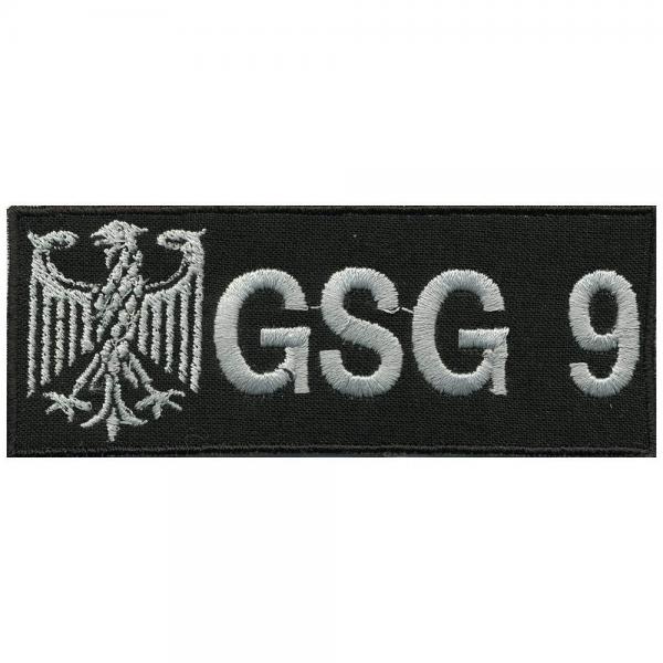 AUFNÄHER - BUNDESADLER GSG9 - Gr. ca. 10,5cm x 4cm (00854) Militär Military Armee Army Heer Bundeswehr Marine