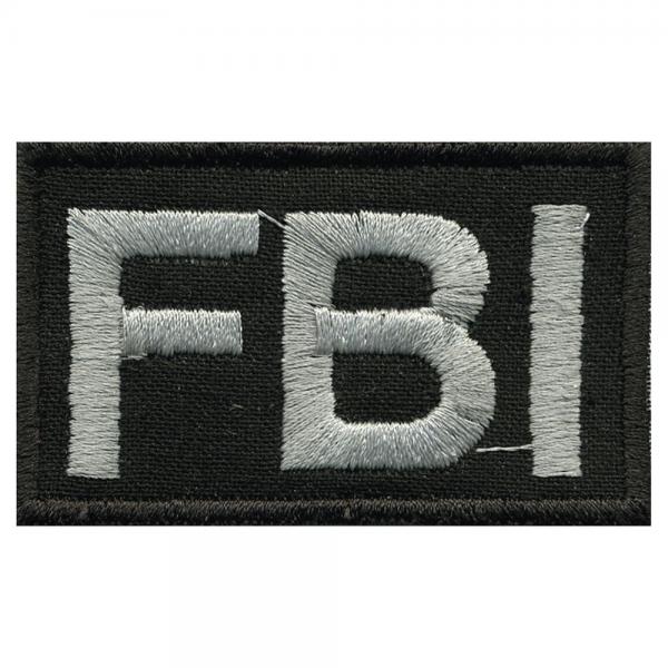 AUFNÄHER - FBI - 00857 - Gr. ca. 6 x 3,5 cm - Patches Stick Applikation