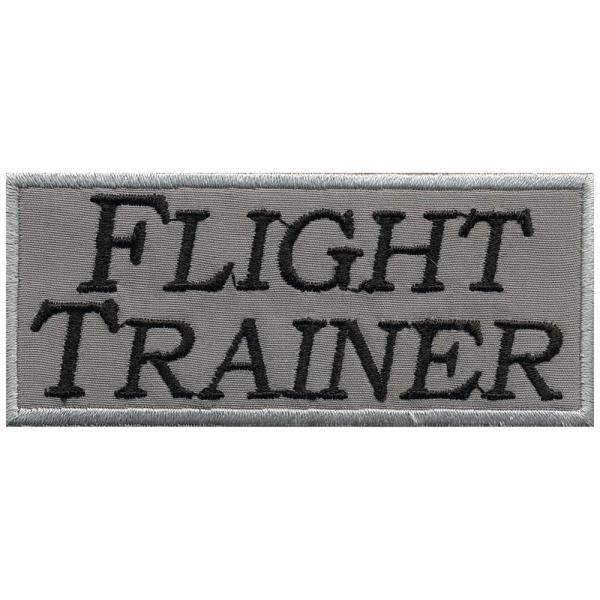 AUFNÄHER - Flight Trainer - 01925 - Gr. ca. 9 x 4 cm - Patches Stick Applikation