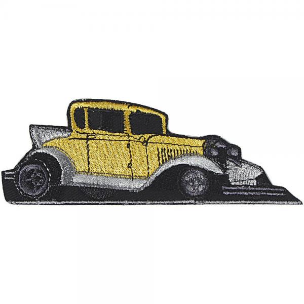 AUFNÄHER - Oldtimer Car - 03102 - Gr. ca. 11 x 4 cm - Patches Stick Applikation