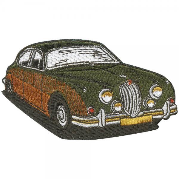 AUFNÄHER - Oldtimer Car - 04957 - Gr. ca. 9,5 x 5,5 cm - Patches Stick Applikation