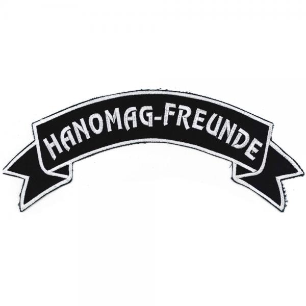 Rückenaufnäher - Hanomag-Freunde - 07307/3 - Gr. ca. 28 x 7 cm - Patches Stick Applikation