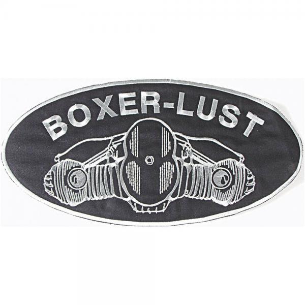 AUFNÄHER - Boxer Lust - 03075 - Gr. ca. 11 x 5,5 cm - Patches Stick Applikation