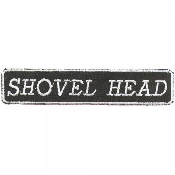 AUFNÄHER - Shovel Head - 03229 - Gr. ca. 10,5 x 2 cm - Patches Stick Applikation