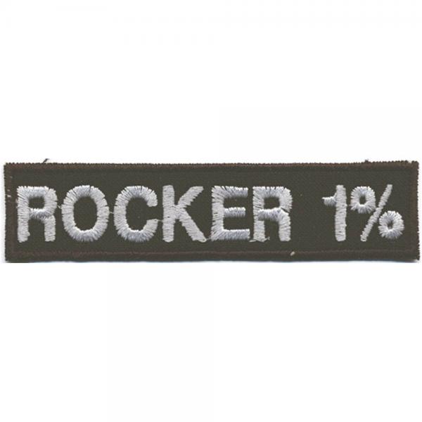 AUFNÄHER - Rocker One Percent - 03230 - Gr. ca. 8 x 11 cm - Patches Stick Applikation