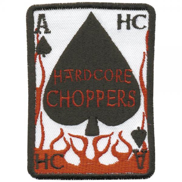 Aufnäher  - Hardcore Choppers - 04181 - Gr. ca. 8,5 x 6,5 cm - Patches Stick Applikation