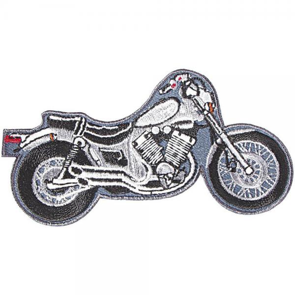 Aufnäher - Motorrad - 04768 - Gr. ca. 10 x 7,5 cm - Patches Stick Applikation