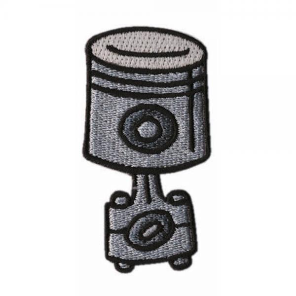 AUFNÄHER - Zylinder - 06011 - Gr. ca. 6,5 x 3,5 cm - Patches Stick Applikation