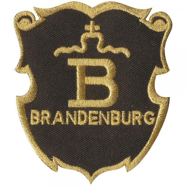 Aufnäher - Brandzeichen Brandenburg - 04620 - Gr. ca. 6,5 x 7 cm - Patches Stick Applikation Aufnäher - Brandzeichen Brandenburg - 04620 - Gr. ca. 6,5 x 7 cm - Patches Stick Applikation