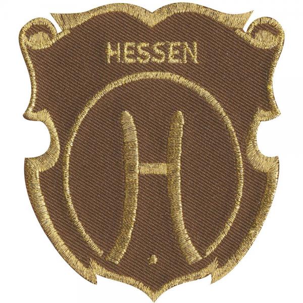 Aufnäher - Brandzeichen Hessen - 04642 - Gr. ca. 6,5 x 7 cm - Patches Stick Applikation Aufnäher - Brandzeichen Hessen - 04642 - Gr. ca. 6,5 x 7 cm - Patches Stick Applikation