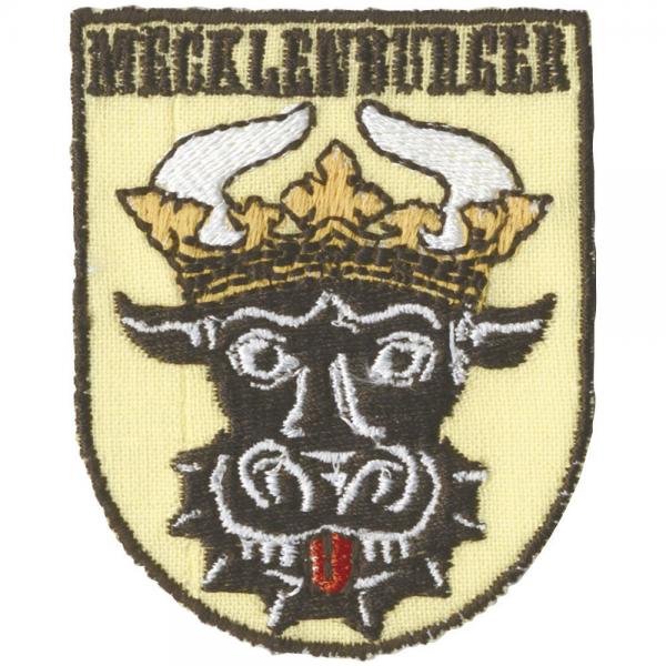 AUFNÄHER - Aufnähwappen - Mecklenburger - 00816 - Gr. ca. 5 x 6 cm - Patches Stick Applikation
