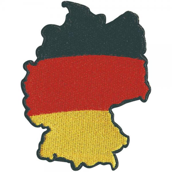 Aufnäher - Aufbügler - Deutschland - 00337 -  Gr. ca. 8 x 10,5 cm