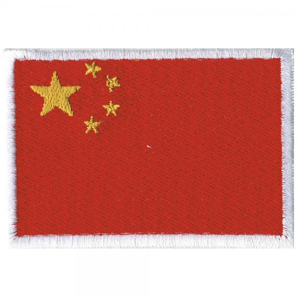 Aufnäher - Flagge China - 20458 - Gr. ca.  80x50mm