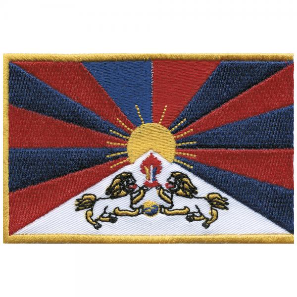 Aufnäher - Rechteck - 01892 - Gr. ca.  80x50mm - Tibet