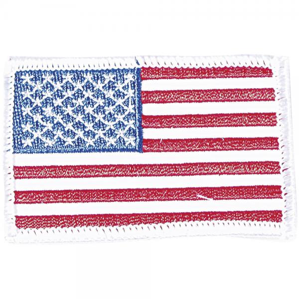 Aufnäher "USA Amerika"  Gr. 7cm x 4,5cm (04374) Stadtwappen Landeswappen Regional Flagge