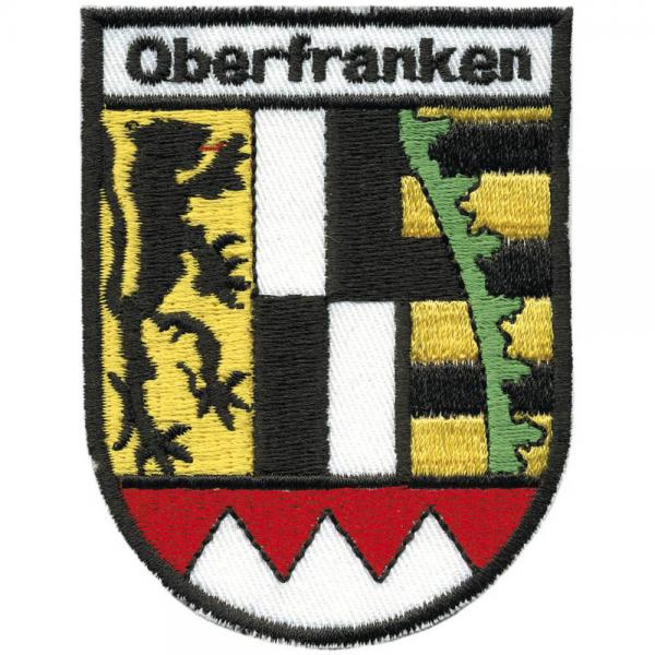 Aufnäher Applikation Stick - Emblem Patch Motive - Oberfranken - 00454 - Gr. ca. 6 x 8 cm