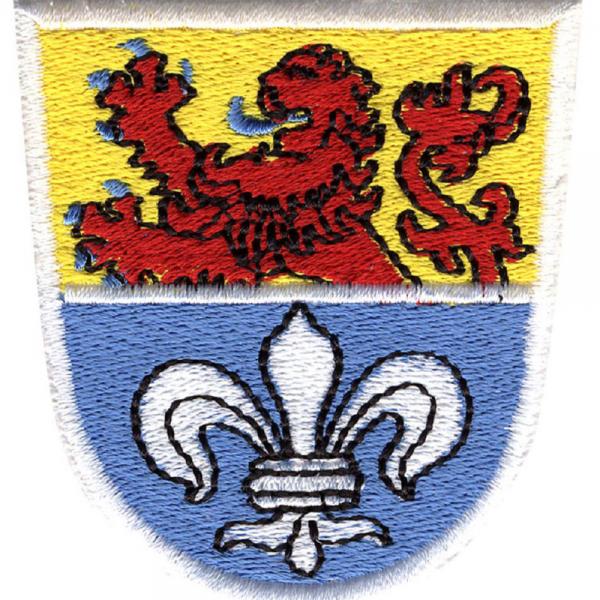 AUFNÄHER - Wappen - Darmstadt - 00396 - Gr. ca. 6 x 6 cm - Patches Stick Applikation