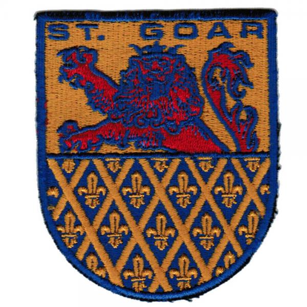 AUFNÄHER - Wappen - St. Goar - 02918- Gr. ca. 9 x 6,5 cm - Patches Stick Applikation