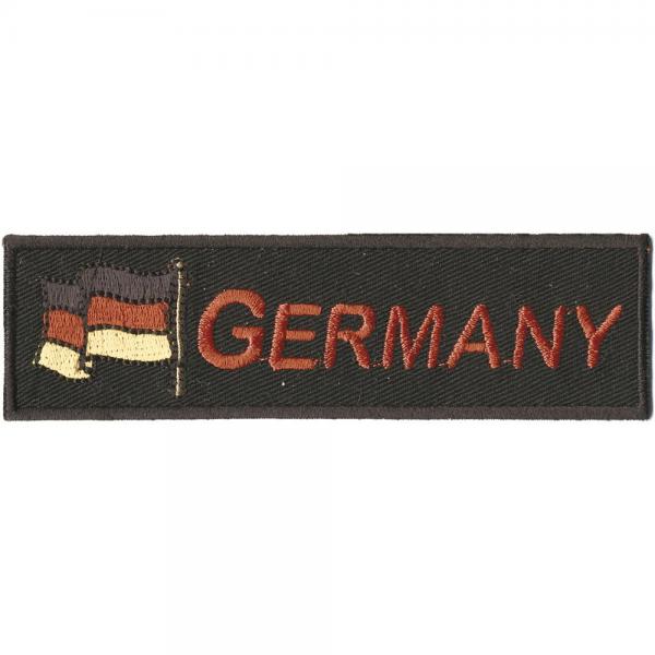 Aufnäher - Germany  - 04316 - Gr. ca. 12 x 3,5 cm