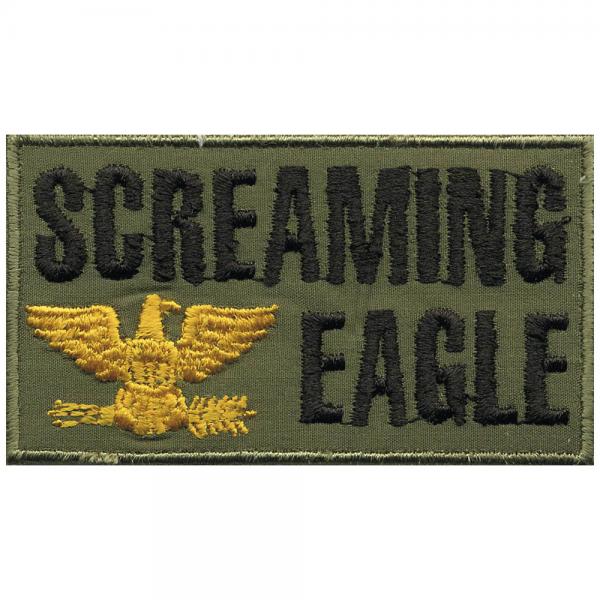 Aufnäher - Screaming Eagle - 00863 - Gr. ca. 7 x 4 cm - Patches Stick Applikation