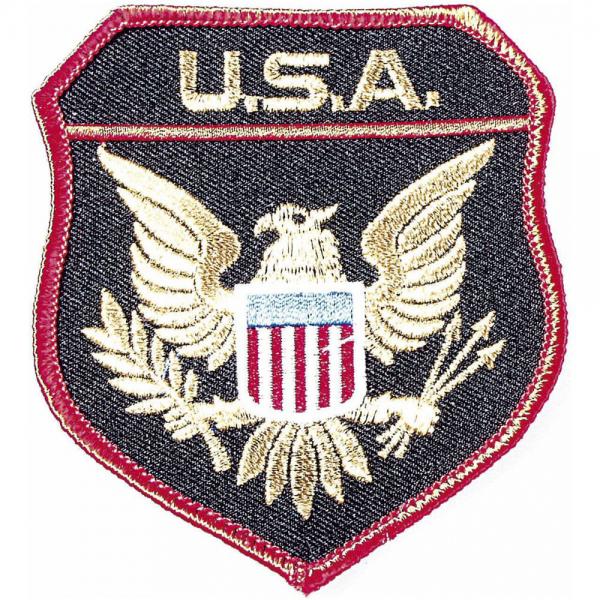 AUFNÄHER - USA Adler - 04942 - Gr. ca. 8,5 x 9,5 cm - Patches Stick Applikation AUFNÄHER - USA Adler - 04942 - Gr. ca. 8,5 x 9,5 cm - Patches Stick Applikation