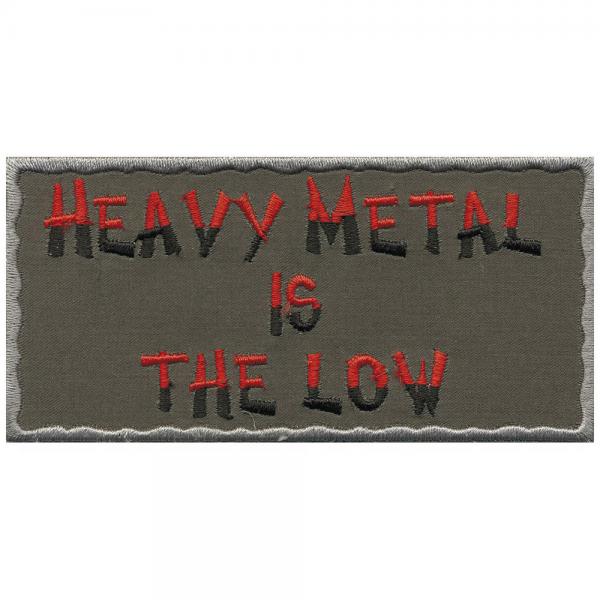Aufnäher - Heavy Metal - 06093 - Gr. ca. 11 x 5 cm - Patches Stick Applikation