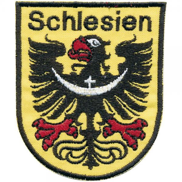 AUFNÄHER - Schlesien - 00060 - Gr. ca. 7 x 8 cm - Patches Stick Applikation