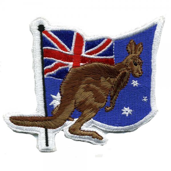 Aufnäher - Australien - 04356 - Gr. ca. 7,5 x 7 cm - Patches - Applikation