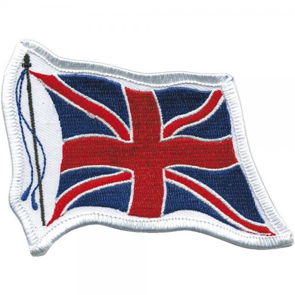 AUFNÄHER - Großbritannien - Fahne - 04383 - Gr. ca. 9 x 6,5 cm - Patches Stick Applikation
