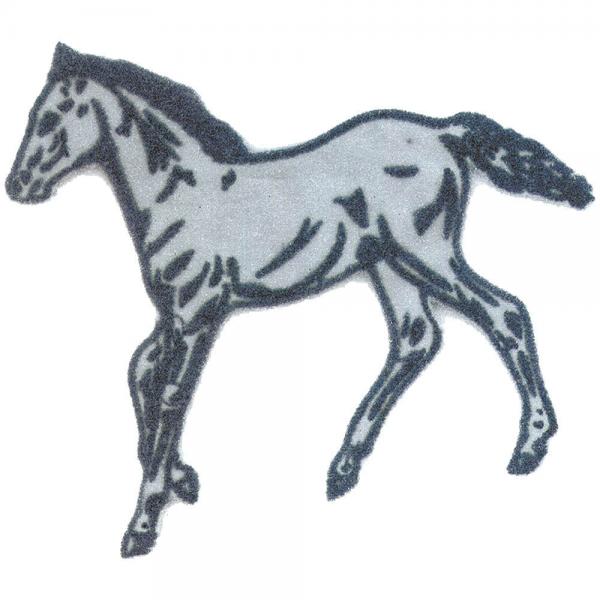 Aufnäher - Pferd - 00920 - Gr. ca. 9 x 7,5 cm - Patches Stick Applikation
