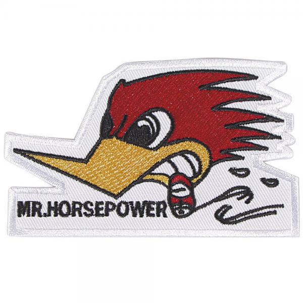 Aufnäher - Mr. Horsepower - 03005 - Gr. ca. 10 x 6cm - Patches Stick Applikation