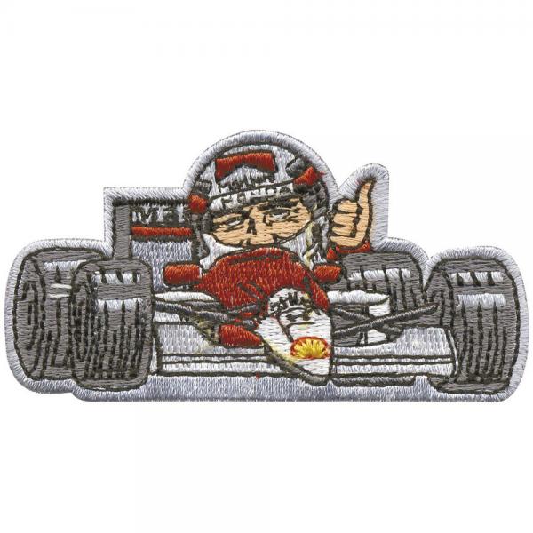 AUFNÄHER - Formel 1 Wagen - 04693 - Gr. ca. 8 x 11 cm - Patches Stick Applikation