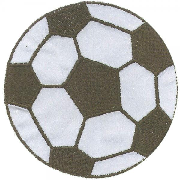 AUFNÄHER - Fußball - 00901 - Gr. ca. 7cm - Patches Stick Applikation Stick Aufbügler