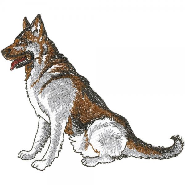 Aufnäher Applikation - Schäferhund - 01721 - Gr. ca.13cm x 11cm