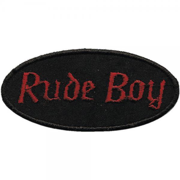 Aufnäher - Rude Boy - 01954 - Gr. ca. 7 x 3 cm - Patches Stick Applikation