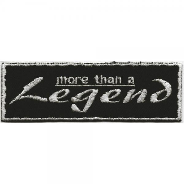 Aufnäher - ...LEGEND - 04056 - Gr. ca. 9,5 x 3 cm - Patches Stick Applikation