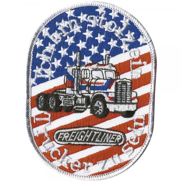 Aufnäher - Truck Stars and Stripes - 04465 - Gr. ca. 11 x 7,5 cm - Patches Stick Applikation Aufnäher - Truck Stars and Stripes - 04465 - Gr. ca. 11 x 7,5 cm - Patches Stick Applikation