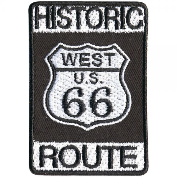 AUFNÄHER - USA Route 66 - 06032 - Gr. ca. 4,5 x 7 cm