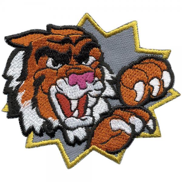 Aufnäher - Tiger - 01978 - Gr. ca. 7 x 6 cm - Patches Stick Applikation Aufnäher - Tiger - 01978 - Gr. ca. 7 x 6 cm - Patches Stick Applikation