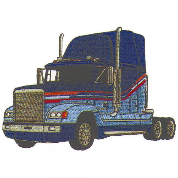 Rückenaufnäher - Truck - 08000 - Gr. ca. 25 x 20 cm - Patches Stick Applikation