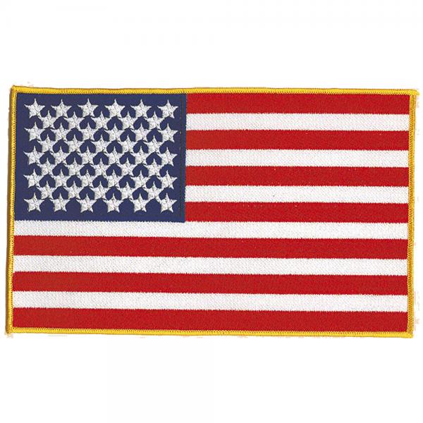 Rückenaufnäher - USA - Fahne - 08052 - Gr. ca. 25,5 x 15,5 cm