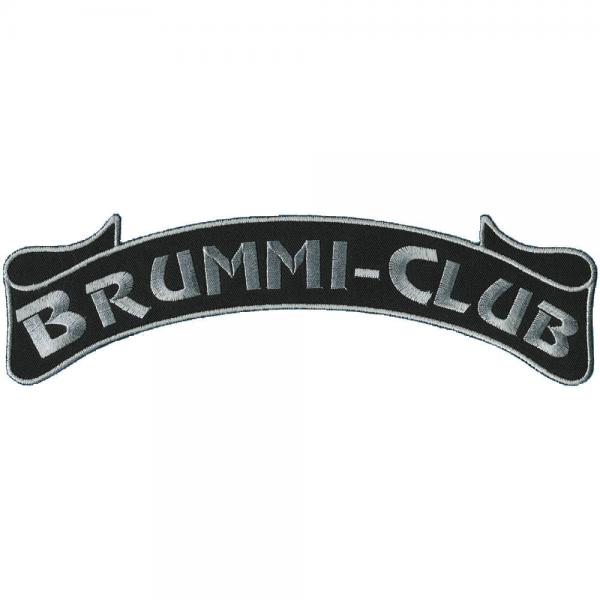 Rückenaufnäher- Brummi Club - 08523 - Gr. ca. 28 x 7cm - Patches Stick Applikation