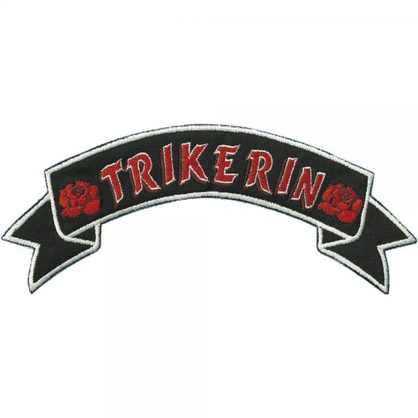 Rückenaufnäher - Trikerin - 08551 - Gr. ca. 20 x 5,5 cm - Patches Stick Applikation