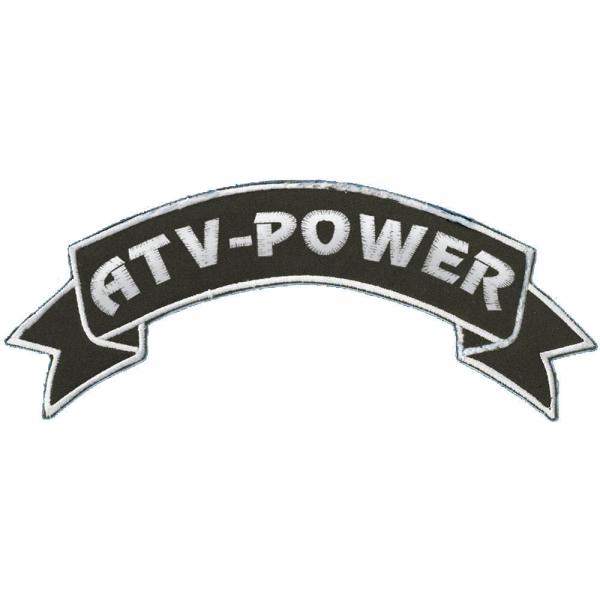 Rückenaufnäher - ATV-Power - 88643 - Gr. ca. 30 x 4 cm - Patches Stick Applikation