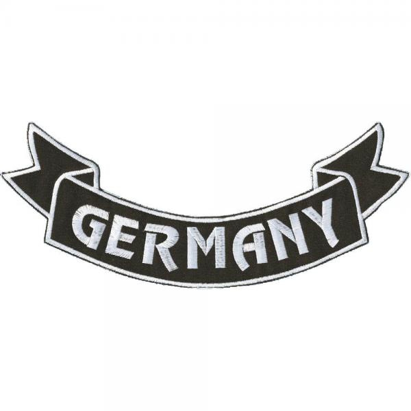 Rückenaufnäher - Germany - 08550b - Gr. ca. 28 x 6 cm - Patches Stick Applikation