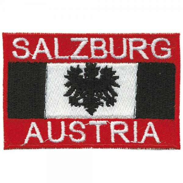 AUFNÄHER - SALZBURG - AUSTRIA - 00482 - Gr. ca. 8,5 x 5,5 cm - Patches Stick Applikation